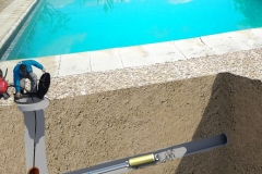 Reparación con packer - PISCINA